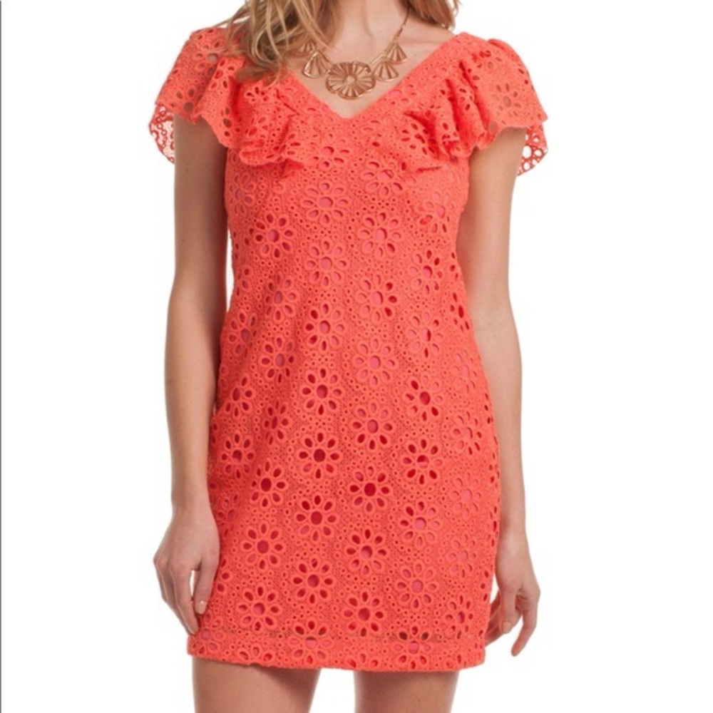 Trina Turk Neriah Eyelet Dress size 2